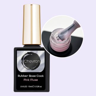 Muse Pink Rubber Base Coat